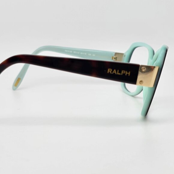 Ralph Lauren RA5138 601/13 Tortoise Gold on Tiffany Blue Sunglasses Frame 58mm - Picture 5 of 12